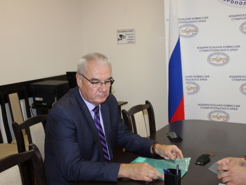 Безработный кандидат в главы Ставрополья расплатился за сбор подписей из своего кармана