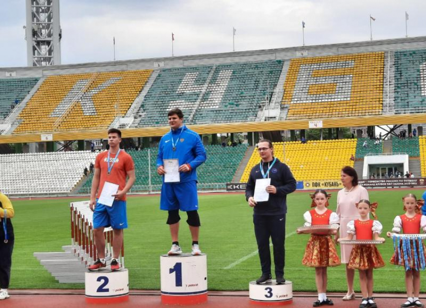 Ставропольские легкоатлеты забрались на пьедестал в Краснодаре
