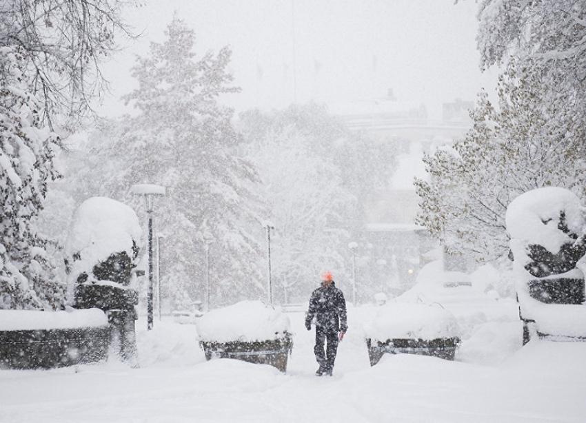 Снежная буря ожидается на Ставрополье