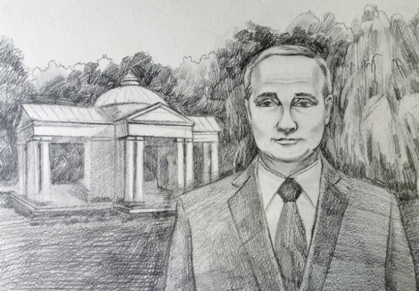 Портреты Путина в Кремль ко дню рождения отправятся из Ессентуков 