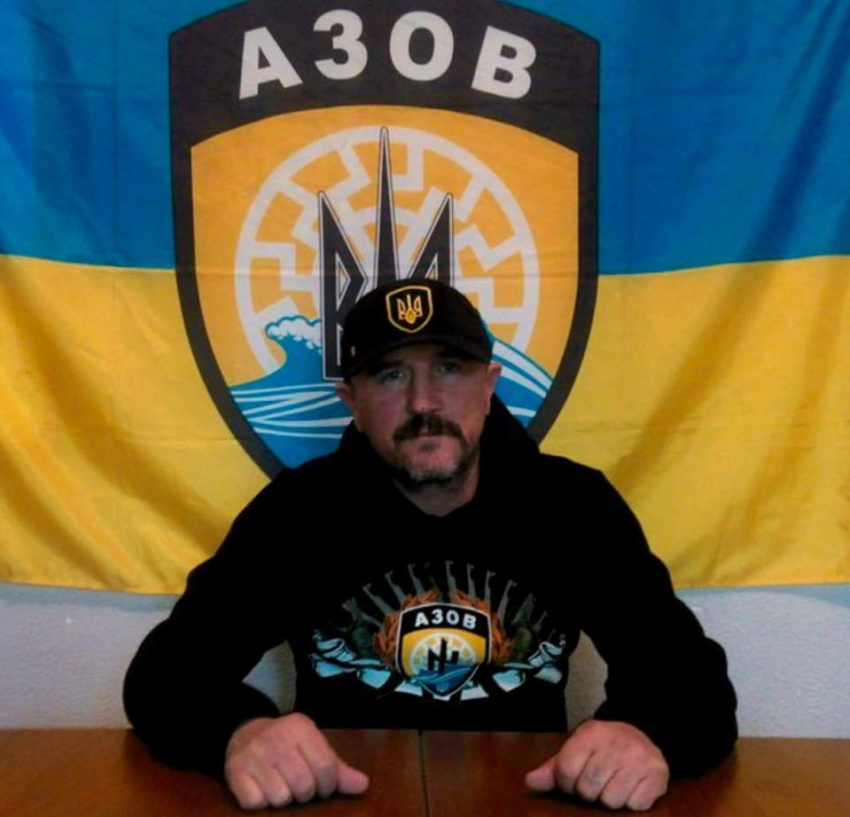 Ставрополец выступает в Киеве от имени карательного батальона «Азов»