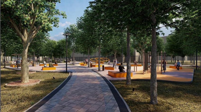 Фонтан за 12 миллионов, карусели и канатный комплекс: что будет со сквером на проспекте Карла Маркса в Ставрополе 