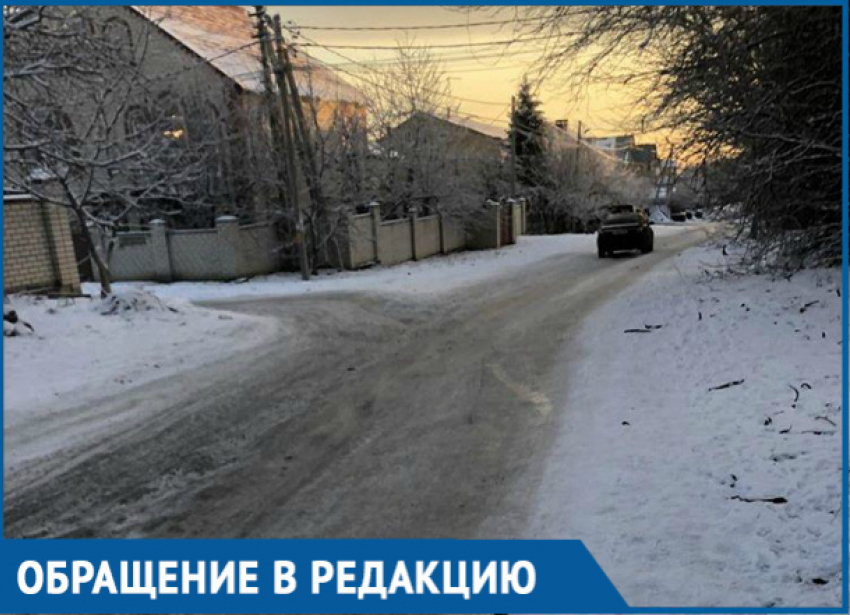 На ужасное состояние дороги в Ленинском районе пожаловалась ставропольчанка 
