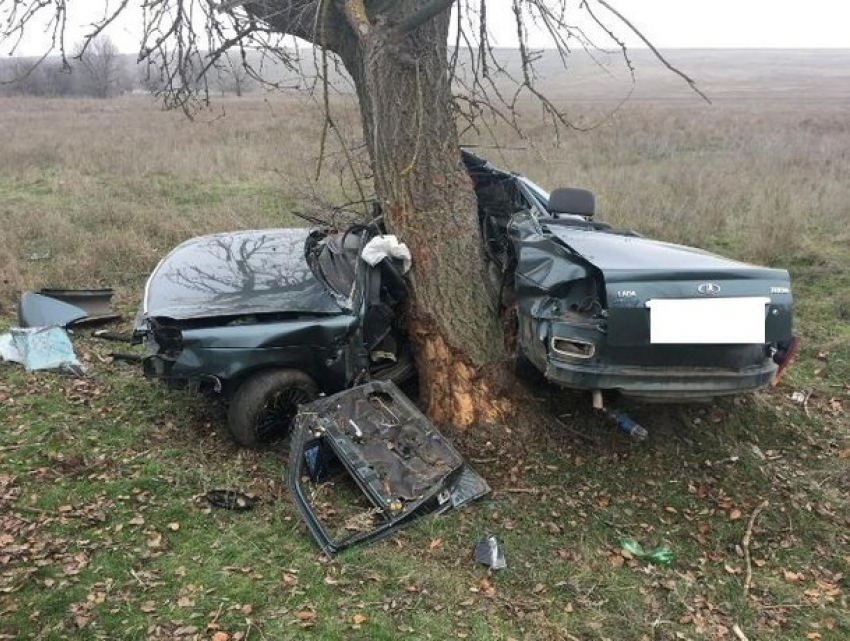 Уроженец Дагестана погиб, врезавшись на «легковушке  в дерево на Ставрополье