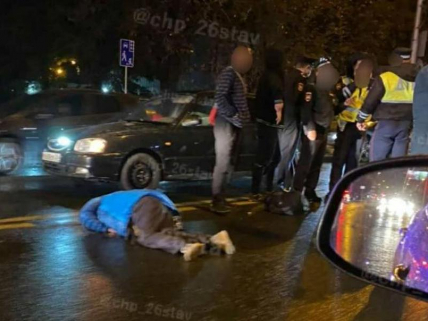 В Ставрополе водитель сбил пенсионера и скрылся с места преступления