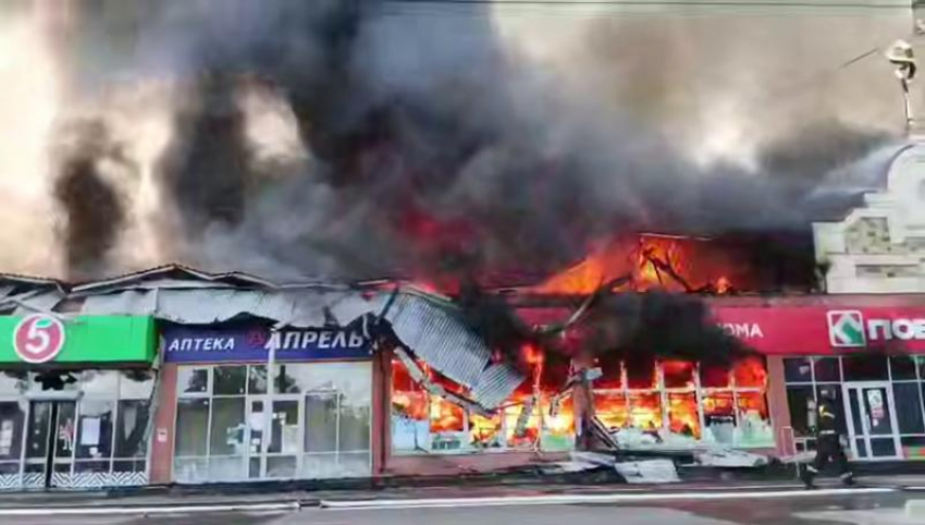 Предварительной причиной возгорания в одном из магазинов Михайловска могло стать короткое замыкание