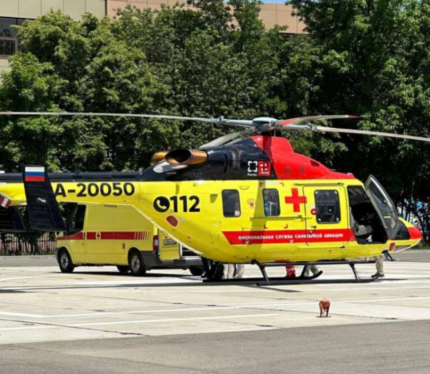 Санитарная авиация в больнице скорой помощи Ставрополя работает с 2020 года