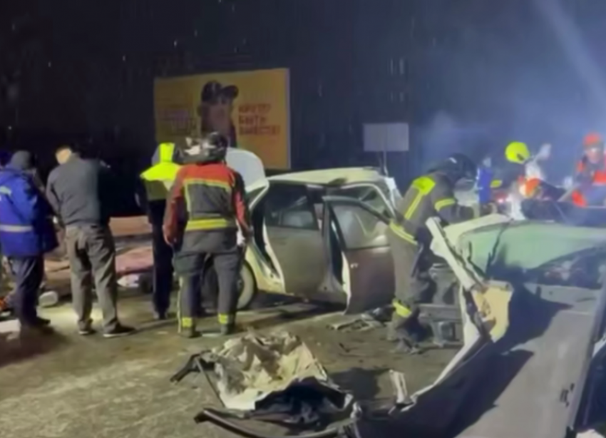 Страшное ДТП под Ставрополем унесло жизнь четырех человек 