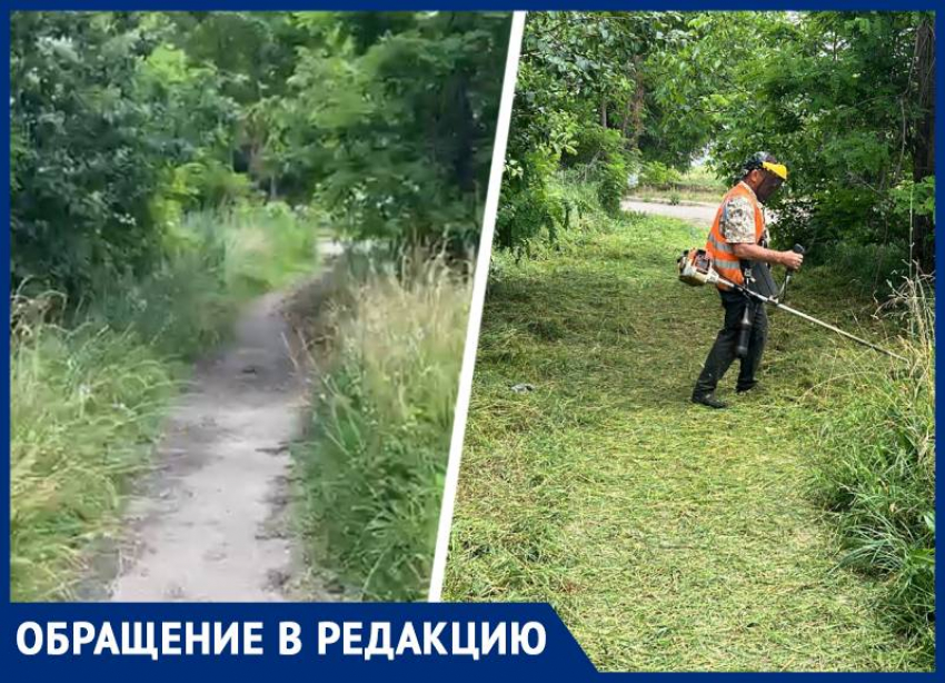 «От тротуара уже ничего не осталось»: ведущую к больнице дорожку в Михайловске восстановят 