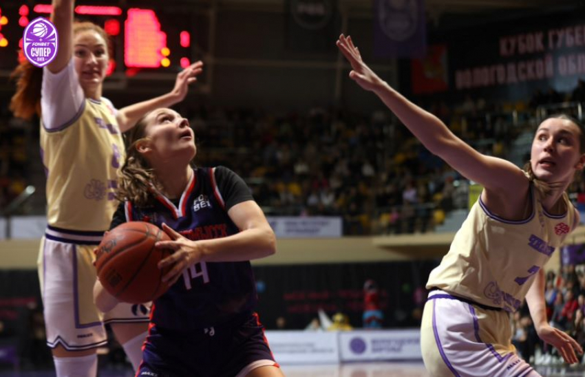 «Пчелки» взяли реванш: баскетболистки «Невинномысска» потерпели поражение в Вологде