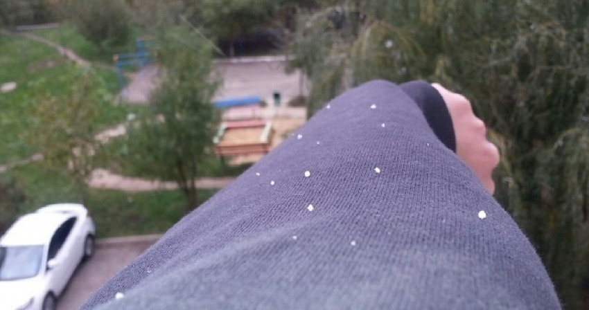 В районе Ставрополя заметили первый снег