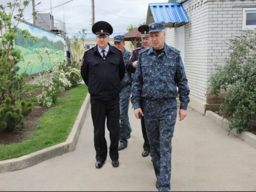 Отряд «Восток» посетил начальник Главного управления МВД России по Ставропольскому краю 