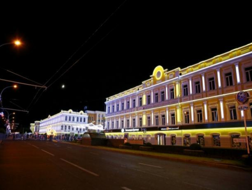 Три здания в центре Ставрополя украсят подсветкой