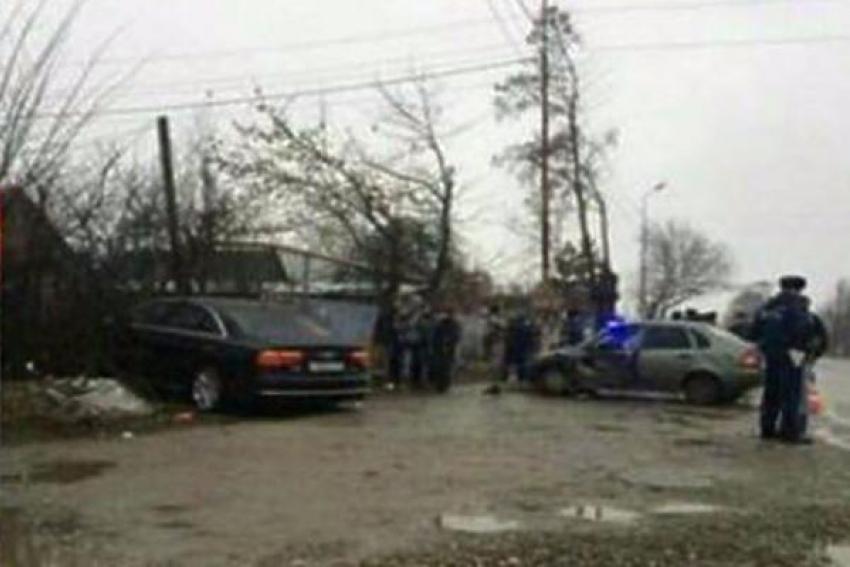 Заместитель генпрокурора России на «Ауди» попал в аварию