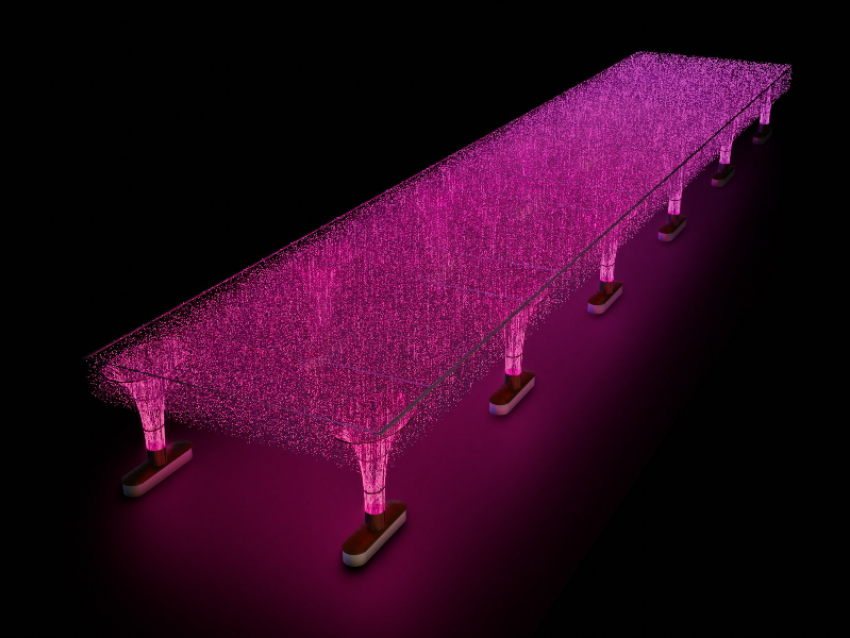 Звездный тоннель почти за 116 миллионов рублей оставят после новогодних праздников в Ставрополе