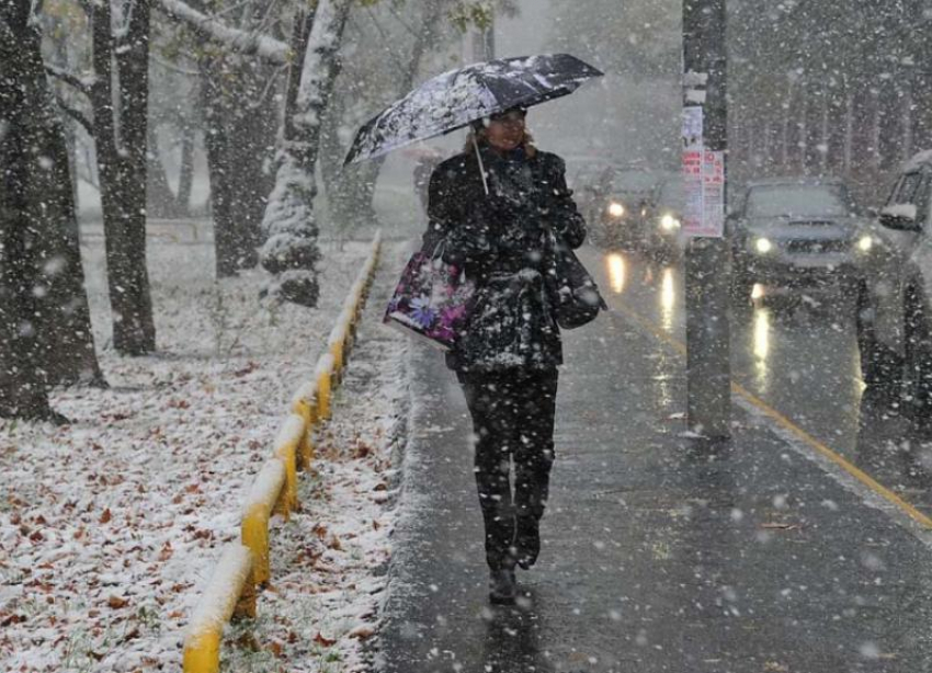 Мокрый снег с дождем могут застать ставропольцев врасплох в понедельник