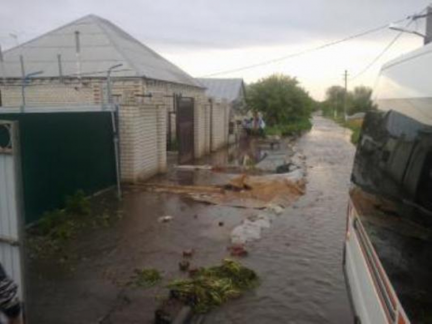 В одном из районов Михайловска подтопило несколько жилых домов