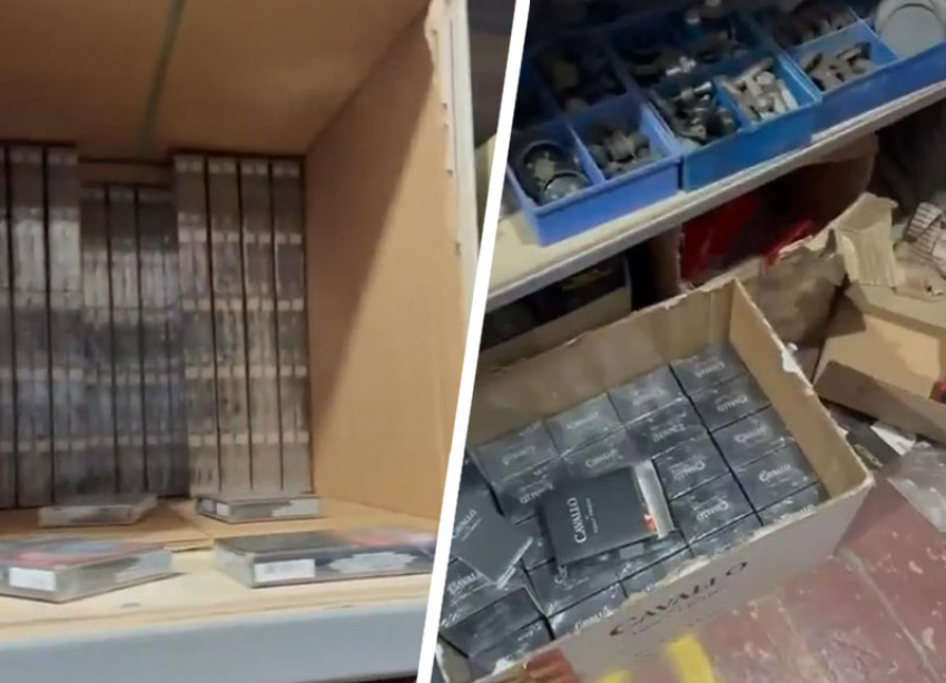 Около 3 тысяч пачек немаркированных сигарет на 2 миллиона рублей изъяли у отца и сына на Ставрополье