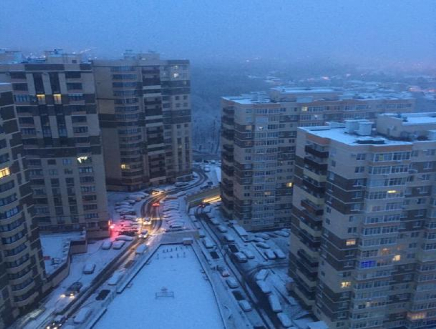 Дождались: в Ставрополе пошел первый снег