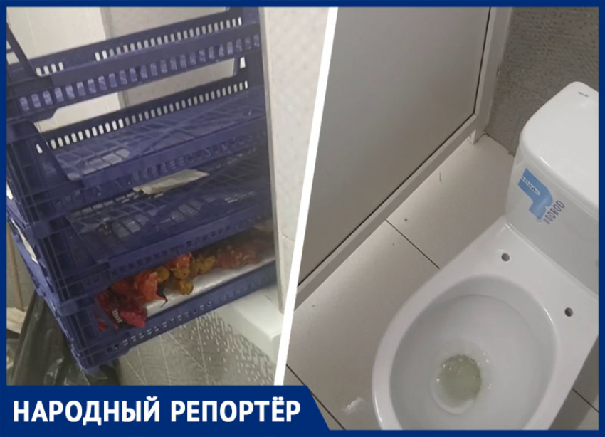 Жителей Ессентуков возмутила лежащая в общественном туалете чурчхела