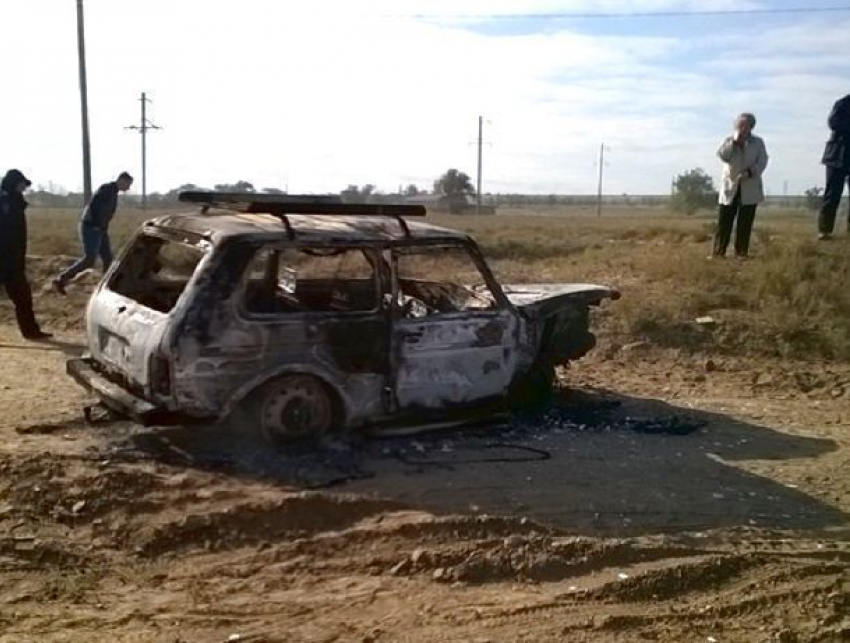 Пьяный мужчина угнал «Ниву» матери своего друга и спалил ее в ДТП на Ставрополье