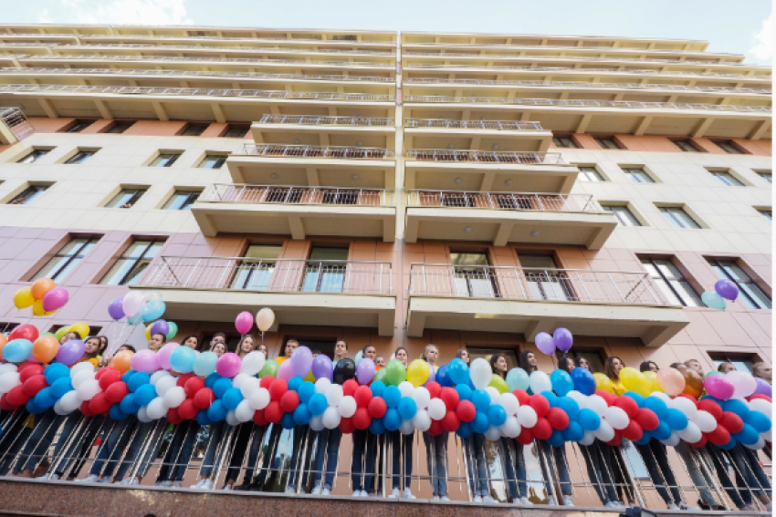 Одиннадцатиэтажное общежитие открыли в Ставрополе