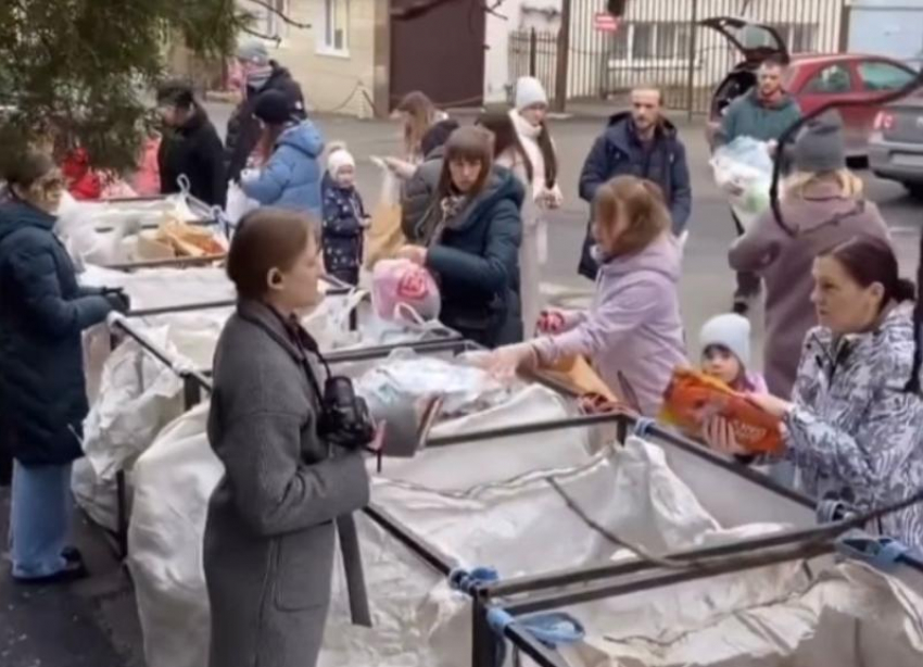 В центре Ставрополя прошла масштабная сортировка мусора и вторсырья