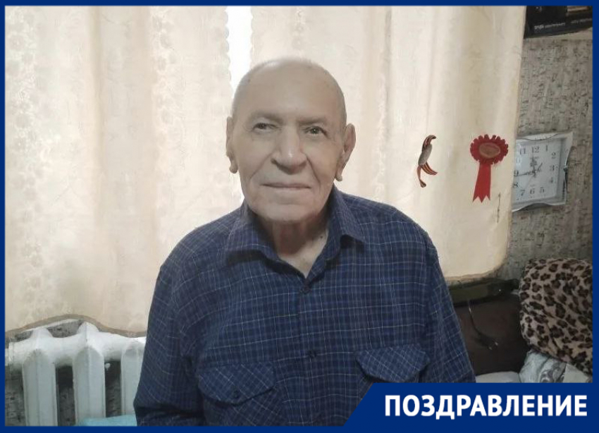 Ветеран труда и труженик тыла из Георгиевского округа Николай Черкашин празднует день рождения