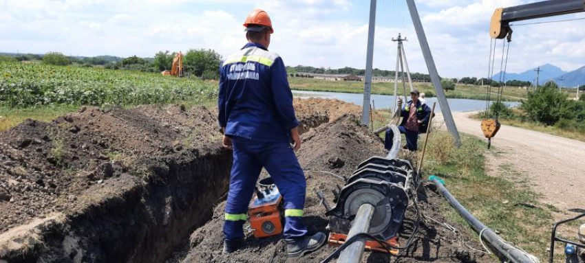 Питьевая вода впервые централизованно подается в хутор Хорошевский