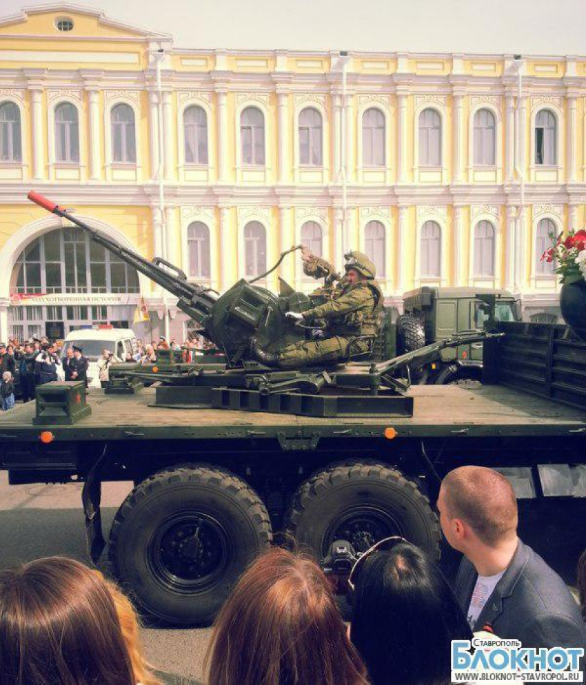 Парад Победы прошел в Ставрополе