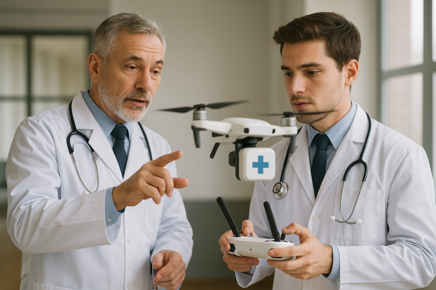 Аптечка по воздуху: операторов медицинских дронов начинают готовить в Невинномысском мединституте