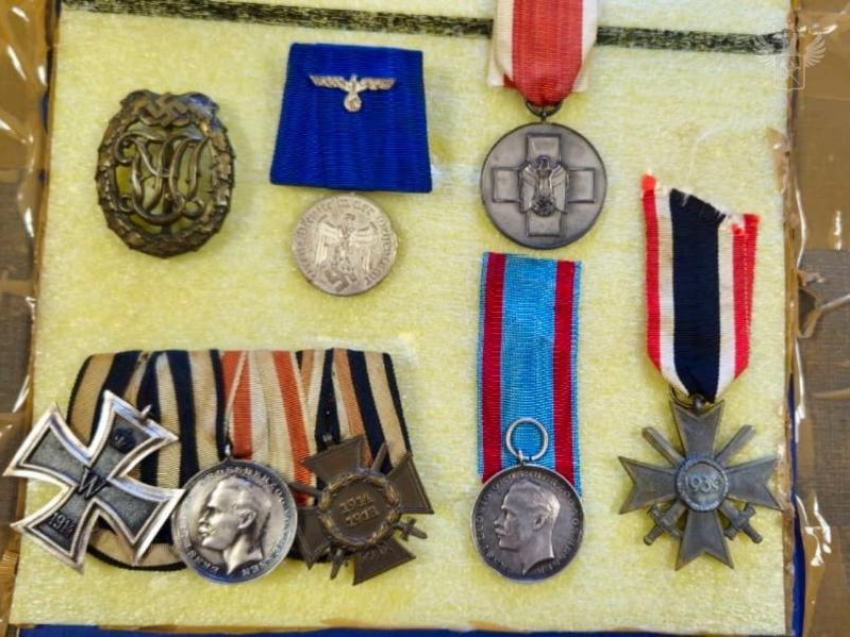 Немецкие награды времен ПМВ на 1,5 миллиона пытались провезти в Ставрополь из Германии