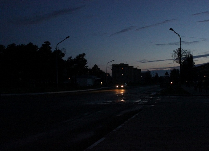 Жители станицы Ессентукской жалуются на отсутствие уличного освещения