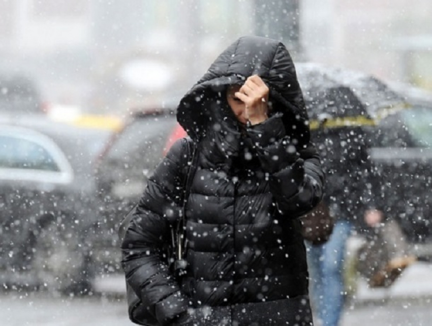 Снег и сильный ветер ждут жителей Ставрополя в среду 