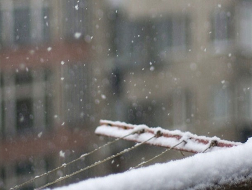 Сильный мокрый снег ожидает ставропольчан в последний день рабочей недели