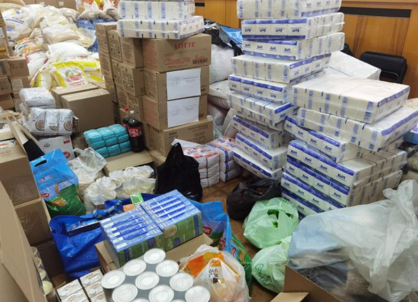 Ставрополье отправило в Ростовскую область еще 25 тонн гуманитарной помощи