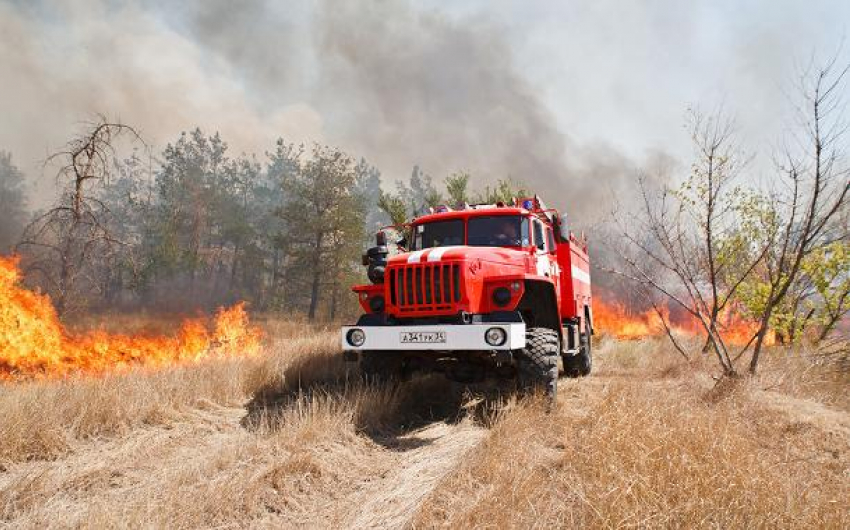 На Ставрополье объявлен 5 класс пожароопасности
