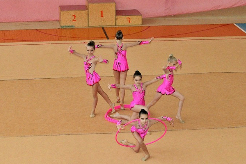В Пятигорске состоялось детское соревнование по художественной гимнастике 