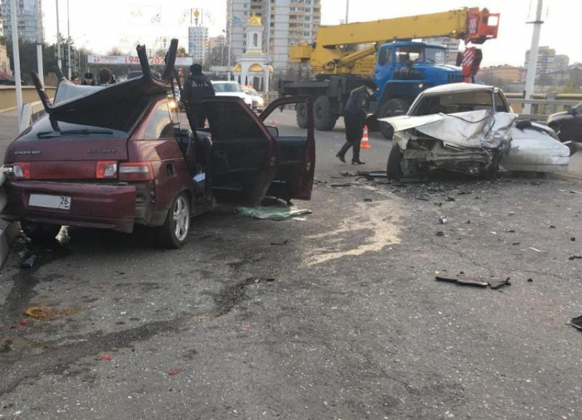 В Кисловодске водитель без прав спровоцировал аварию