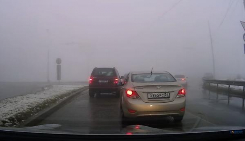 Спровоцировавший ДТП в Ставрополе водитель Hyundai попал на видео