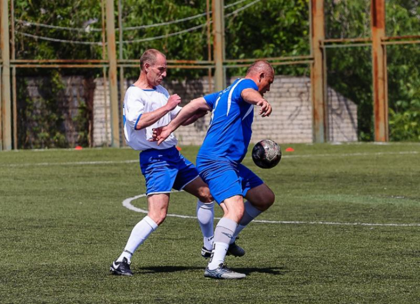 В чемпионате Ставрополья среди футболистов 40+ прошли поединки третьего тура