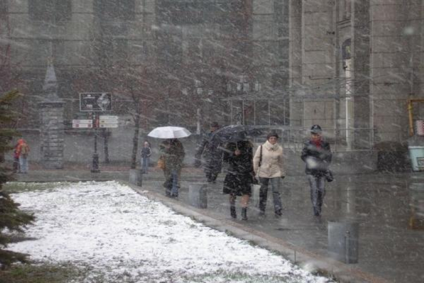 Дождь с мокрым снегом ожидают на Ставрополье в среду