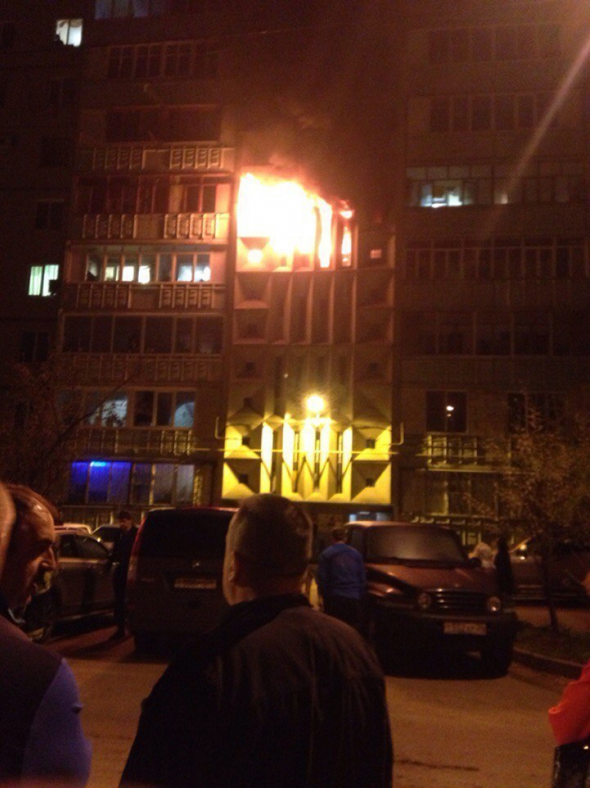 В Ставрополе в многоквартирном доме случился пожар