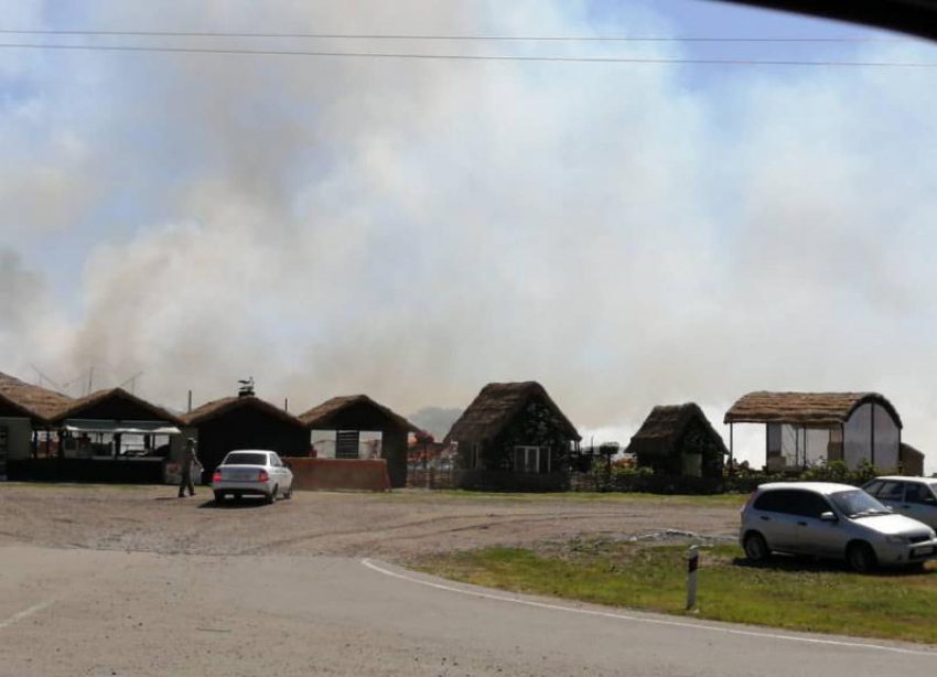 На Ставрополье загорелась бахча Пономаревых