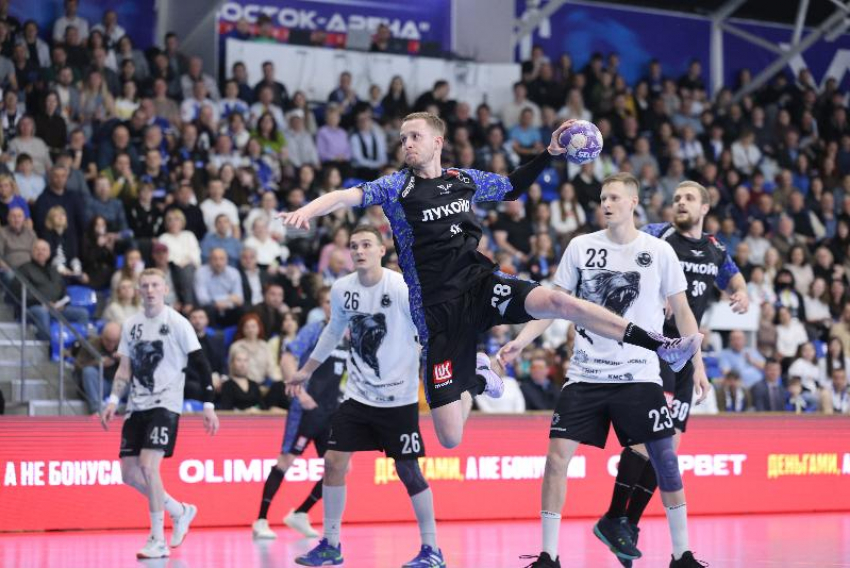 «Медведи» устроили в Ставрополе охоту на «слонов»: пермские гандболисты увезли фору в 10 голов