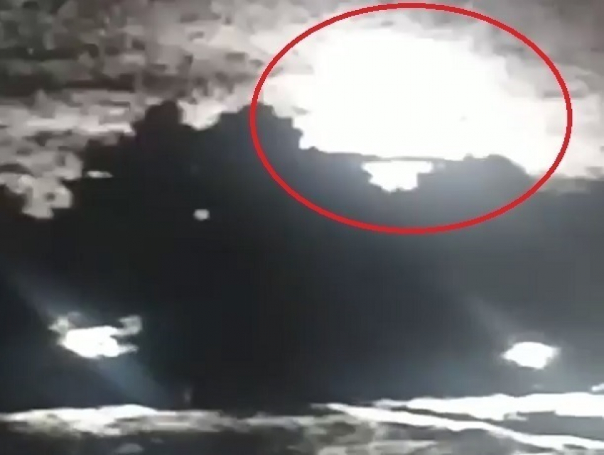 Ослепительно яркий метеорит упал ночью в Кисловодске
