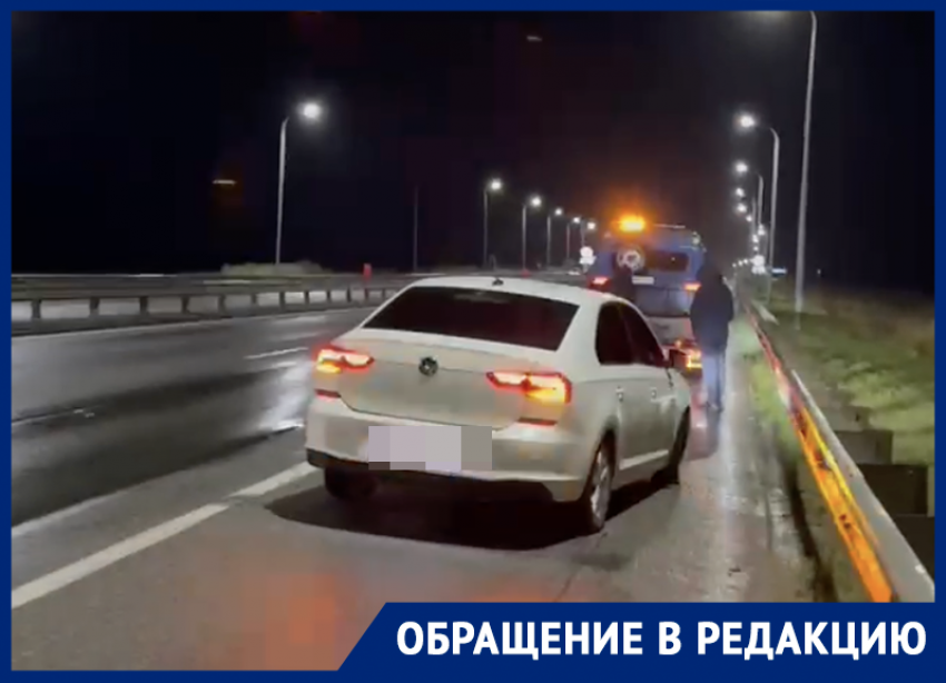 Вереница из 6 пробитых авто на трассе Минеральные Воды — Невинномысск вызвала вопросы к дорожникам и сотрудникам ГАИ 