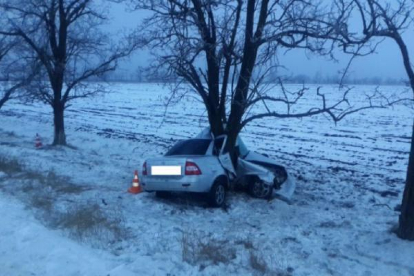 Опрокидывание «Приоры» произошло по вине водителя на Ставрополье
