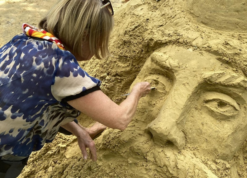Фестиваль песчаных фигур прошел в Железноводске