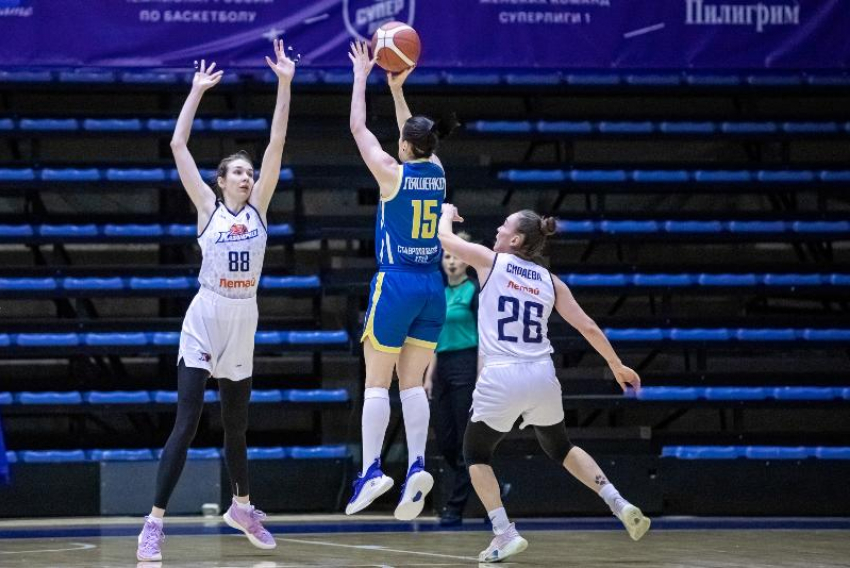 Ставропольские баскетболистки не смогли пробиться в полуфинал чемпионата России 